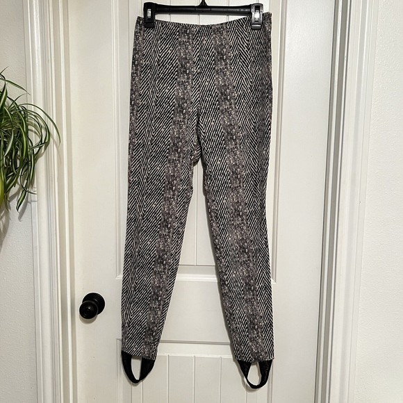 Free People High Rise Primal Stirrup Legging Size XS Side Zip Pull On Stretch - Picture 4 of 15